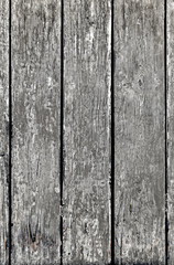 Weathered wood texture or wooden planks. Run down Wood background with copy space, rough table texture.
