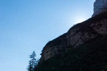 Idyllic view of Adamello Brenta National Park, South Tyrol / Italy