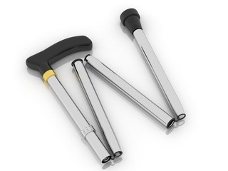 3D illustration Walker