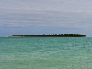 Ile aux Cocos, dans le lagon émeraude, Rodrigues, Maurice