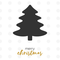 Elegante weihnachtskarte