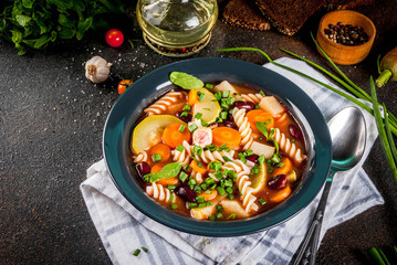 Italian soup Minestrone