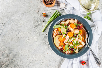 Italian soup Minestrone