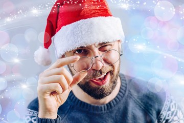 Bearded Santa guy