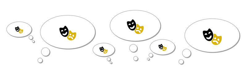 Gedankenblasen - Theater