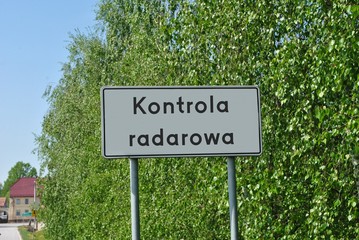 Kontrola radarowa