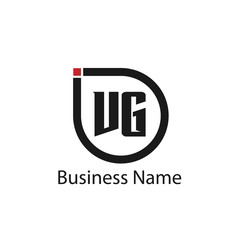 Initial Letter VG Logo Template Design