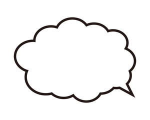 吹き出し　会話　セリフ