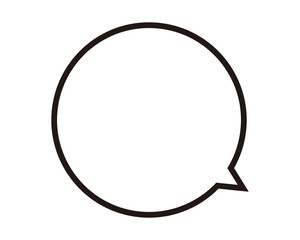 吹き出し　会話　セリフ