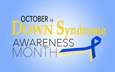 Down syndrome awareness month