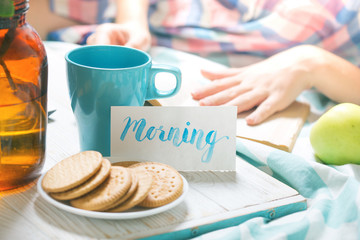 beautiful cozy morning