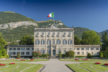 Villa Sola Cabiati near the Lake Como village of Tremezzo, Lombardy Italy.