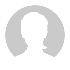 Profile Placeholder image. Gray silhouette no photo