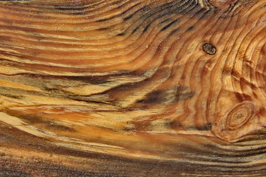 Photo Of A Bright Wavelike Texture Of A Damp Wood