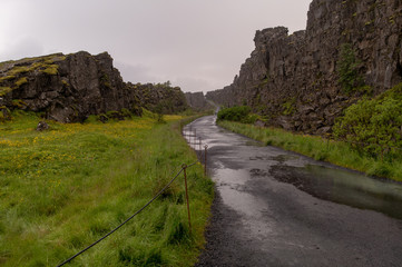 road in mountains