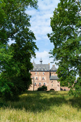 Fototapeta na wymiar Doorwerth Castle in The Netherlands near Arnhem