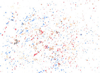 Splash abstract watercolor background. Hand painted illustration.