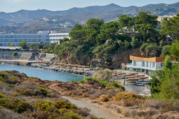Die Nordk&uuml;ste der Insel Kreta rund um das Fischerdorf Agia Pelagia