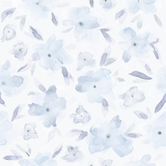 Flower seamless pattern.