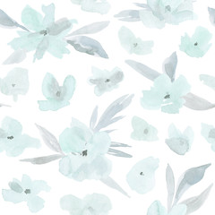 Fototapeta premium Flower seamless pattern.