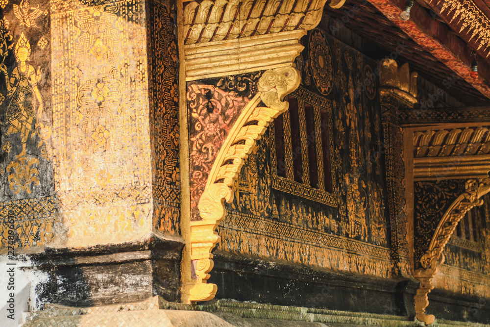 Wall mural Temple of laos