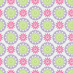seamless floral pattern with flowers