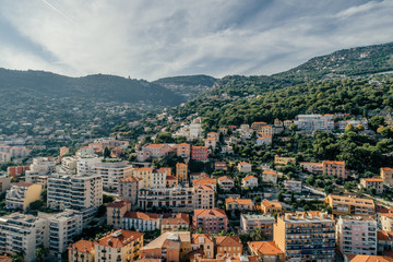 Monaco Monte-Carlo city riviera Drone summer photo