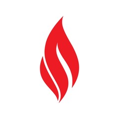 Fire Flame Logo design vector