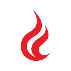 Fire Flame Logo design vector