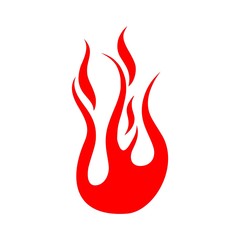 Fire Flame Logo design vector