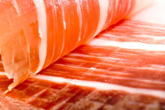 Thin slice of ham