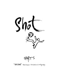 스포츠 포스터 / 손으로 그린 스포츠 그림