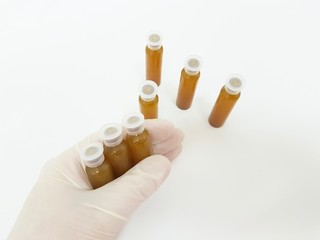 Royal jelly ampoules