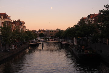 Obraz premium Canal of Amsterdam