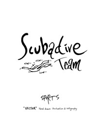 스포츠 포스터 / 손으로 그린 스포츠 그림