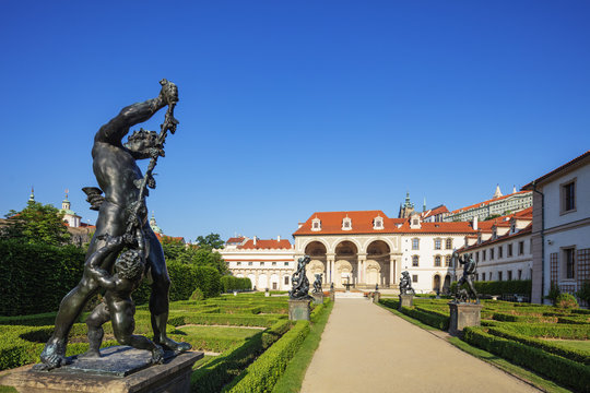 Wallenstein Palace park, Prague, Bohemia, Czech Republic