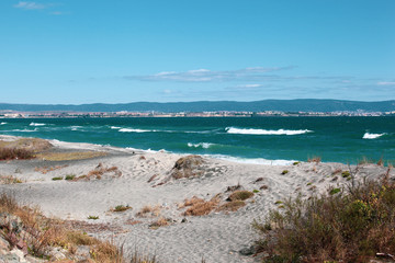 Vacation And Tourism Concept. Paradise Beach.