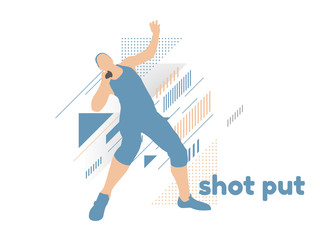 Fototapeta premium shot put 