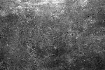 abstract grey textured background. distressed scratched rough message board. copy space concept