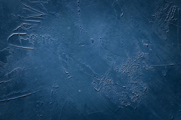 abstract blue textured background. weathered scratched rough message board. copy space concept