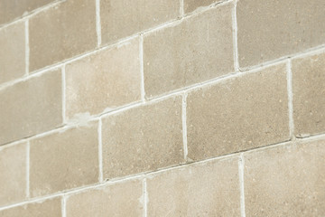 Block brick wall background texture