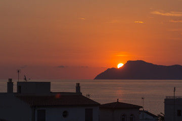 View of the rocks of Mallorca