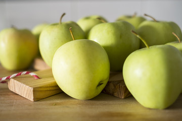 Green apples