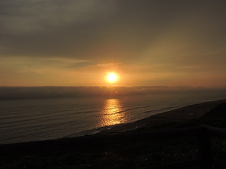 sun set