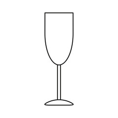 sparkling wine glass