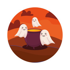 halloween ghost design