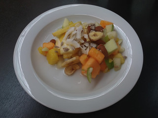 fruit salad dish