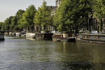 canal de Amsterdam