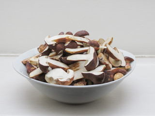 porcini (boletus edulis) mushroom food