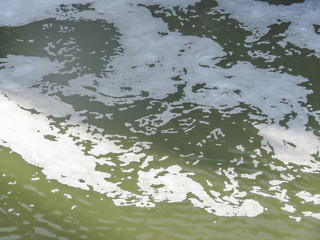 dark green water surface background